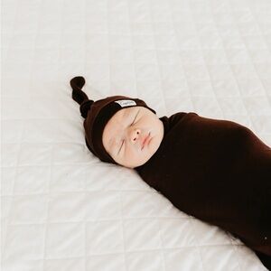 Moose brown 🫎 5-18 mos baby hat